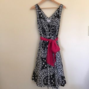 Anthropologie dress - geometric tribal pattern
